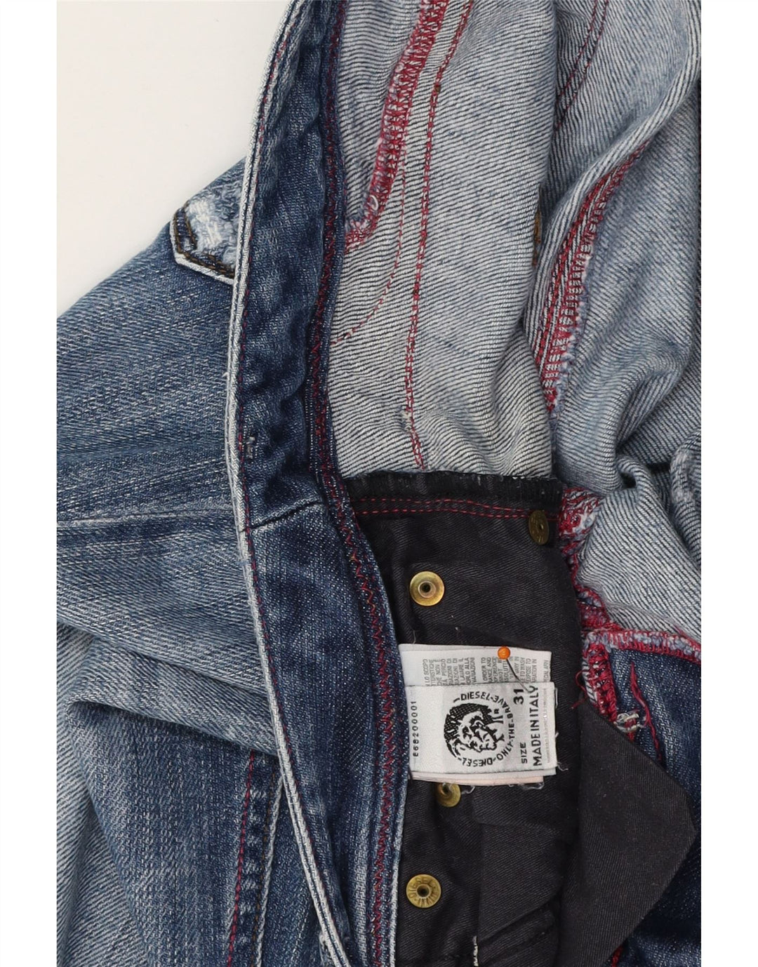 DIESEL Womens Slim Jeans W31 L35 Blue Cotton