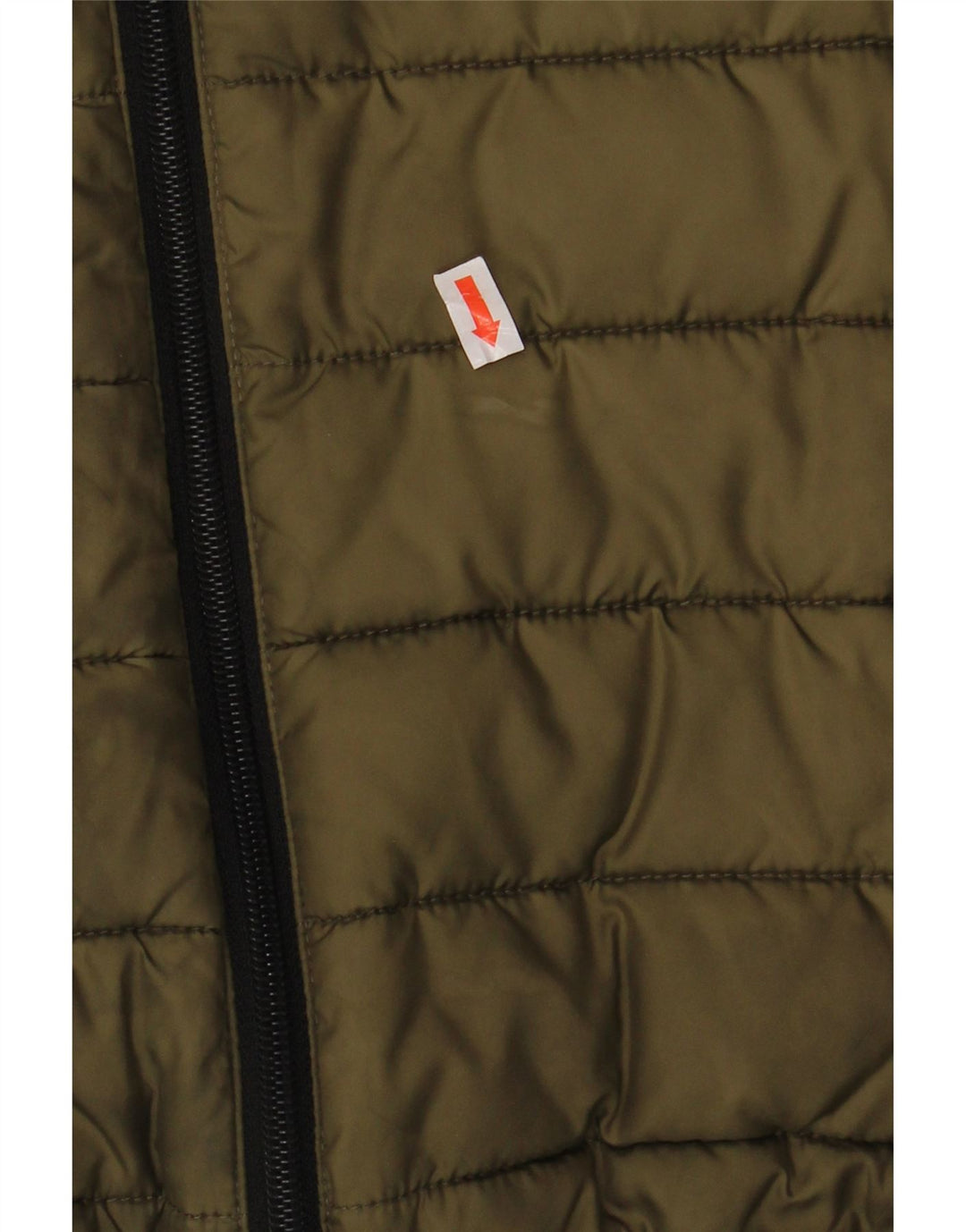 Ellesse Mens Padded Jacket UK 36 Small Khaki Polyester
