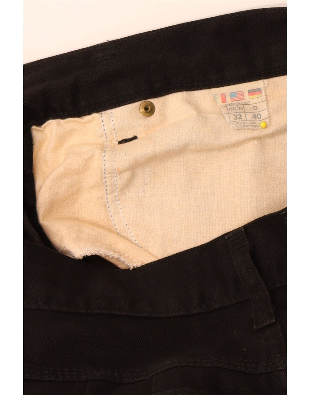 Roccobarocco Womens Tapered Jeans EU 40 Medium W32 L30 Black