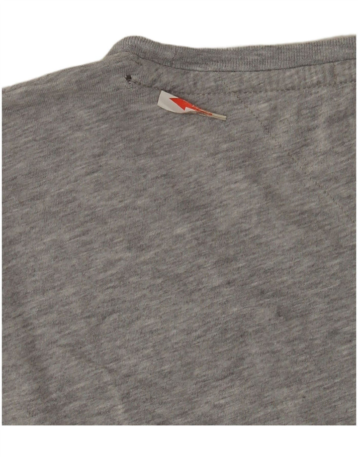 Tommy Hilfiger Mens Regular Fit T-Shirt Top XL Grey Flecked