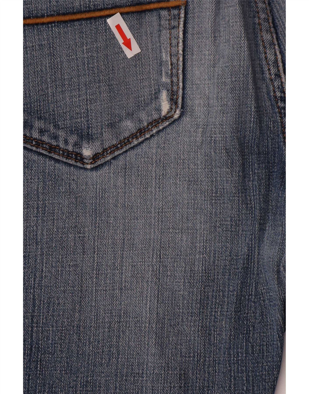 Marks & Spencer Mens Regular Straight Jeans W34 L29 Blue Cotton