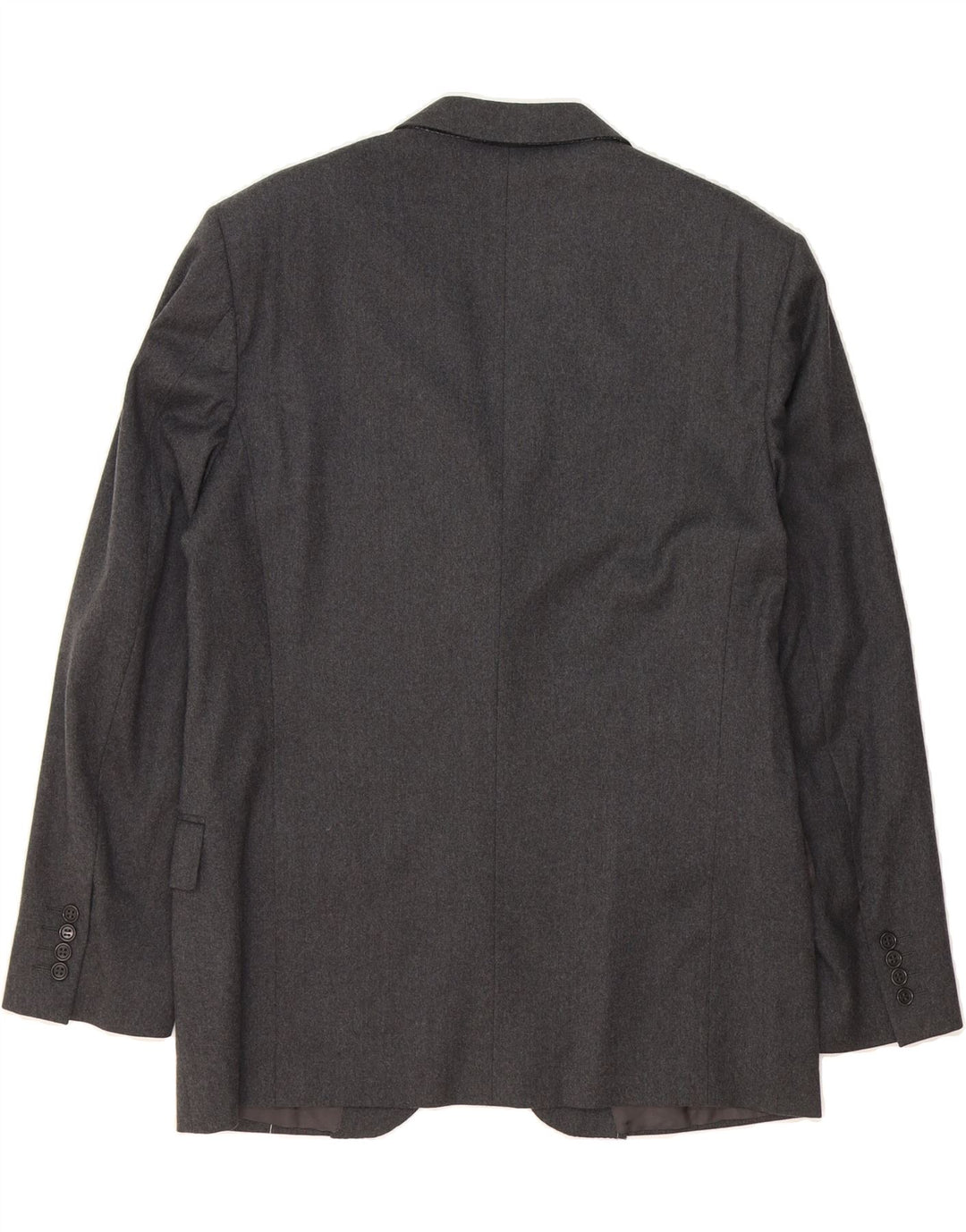 CANALI Mens Milano 3 Button Blazer Jacket IT 48 Medium Grey Rayon Vintage Canali and Second-Hand Canali from Messina Hembry 