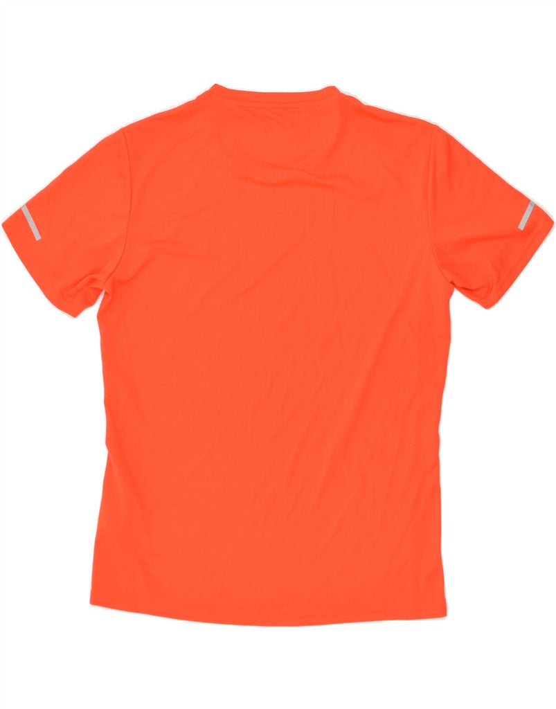 ADIDAS Mens Climalite T-Shirt Top Small Orange Polyester | Vintage Adidas | Thrift | Second-Hand Adidas | Used Clothing | Messina Hembry 