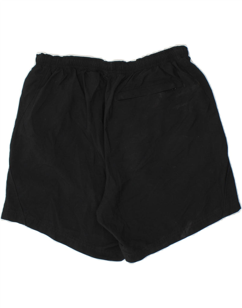 NIKE Mens Sport Shorts Large Black Polyester | Vintage Nike | Thrift | Second-Hand Nike | Used Clothing | Messina Hembry 