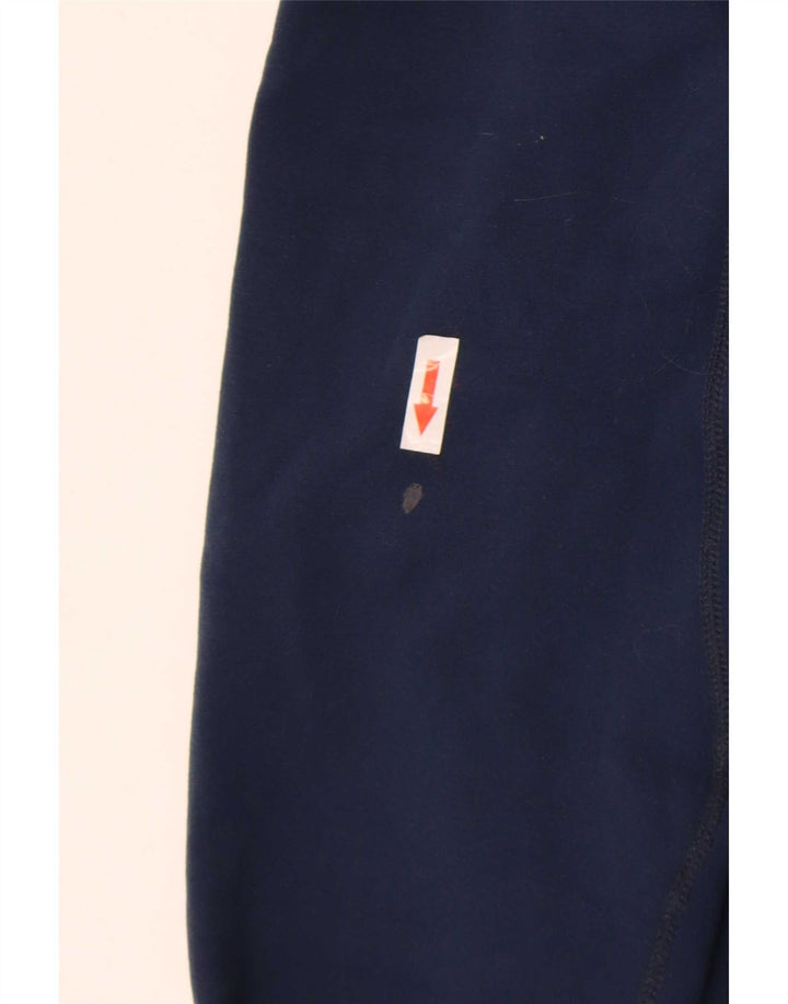 Rab Womens Zip Hoodie Sweater UK 16 Large Navy Blue Polyester