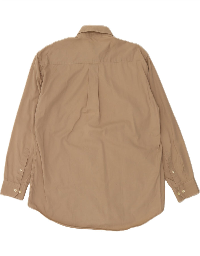 AVIREX Mens Shirt Large Beige Cotton Vintage Avirex and Second-Hand Avirex from Messina Hembry 