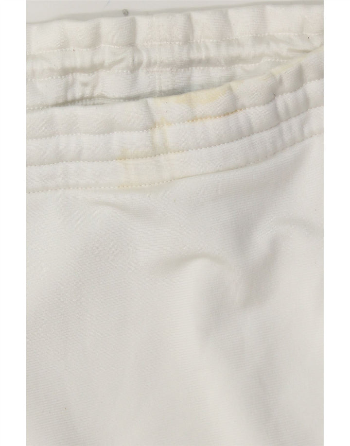 ADIDAS Mens Tracksuit Trousers Joggers XL  White Polyester