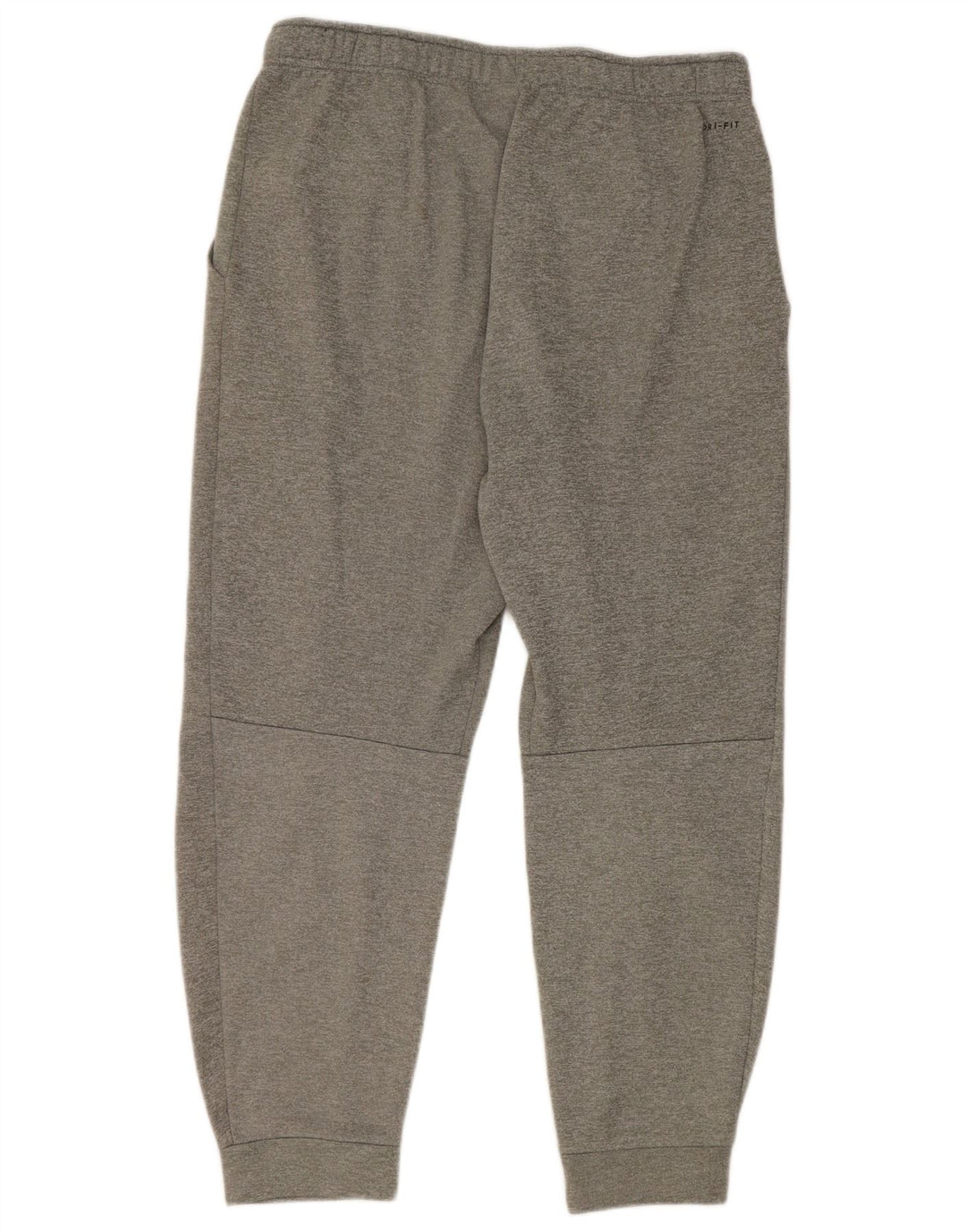 Nike Mens Dri Fit Tracksuit Trousers Joggers Large Grey Polyester
