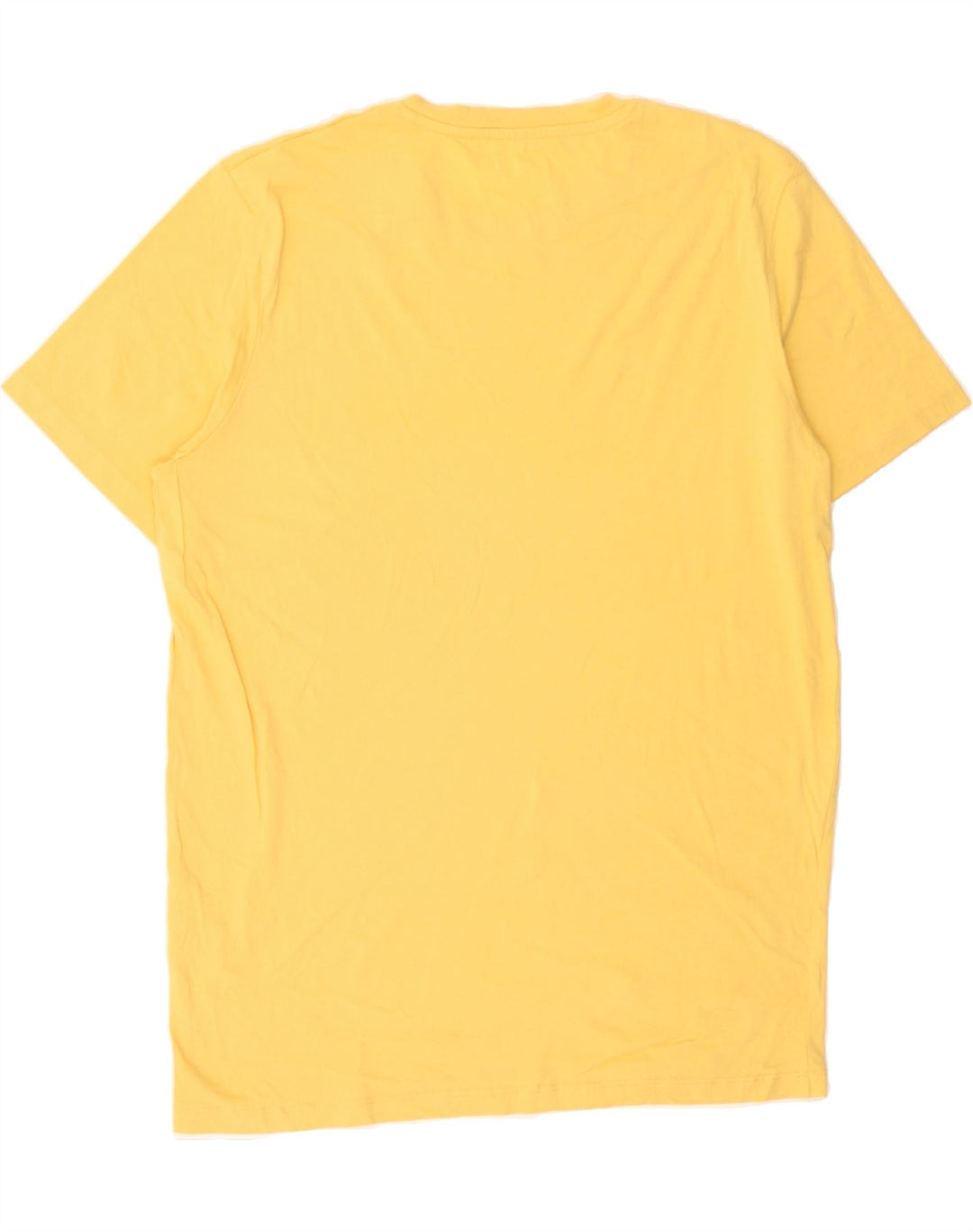 JACK & JONES Mens T-Shirt Top Large Yellow Cotton Vintage Jack & Jones and Second-Hand Jack & Jones from Messina Hembry 
