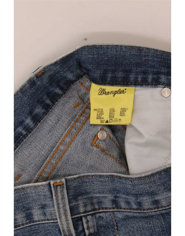 Wrangler Mens Evolution Bootcut Jeans W29 L28 Blue Cotton