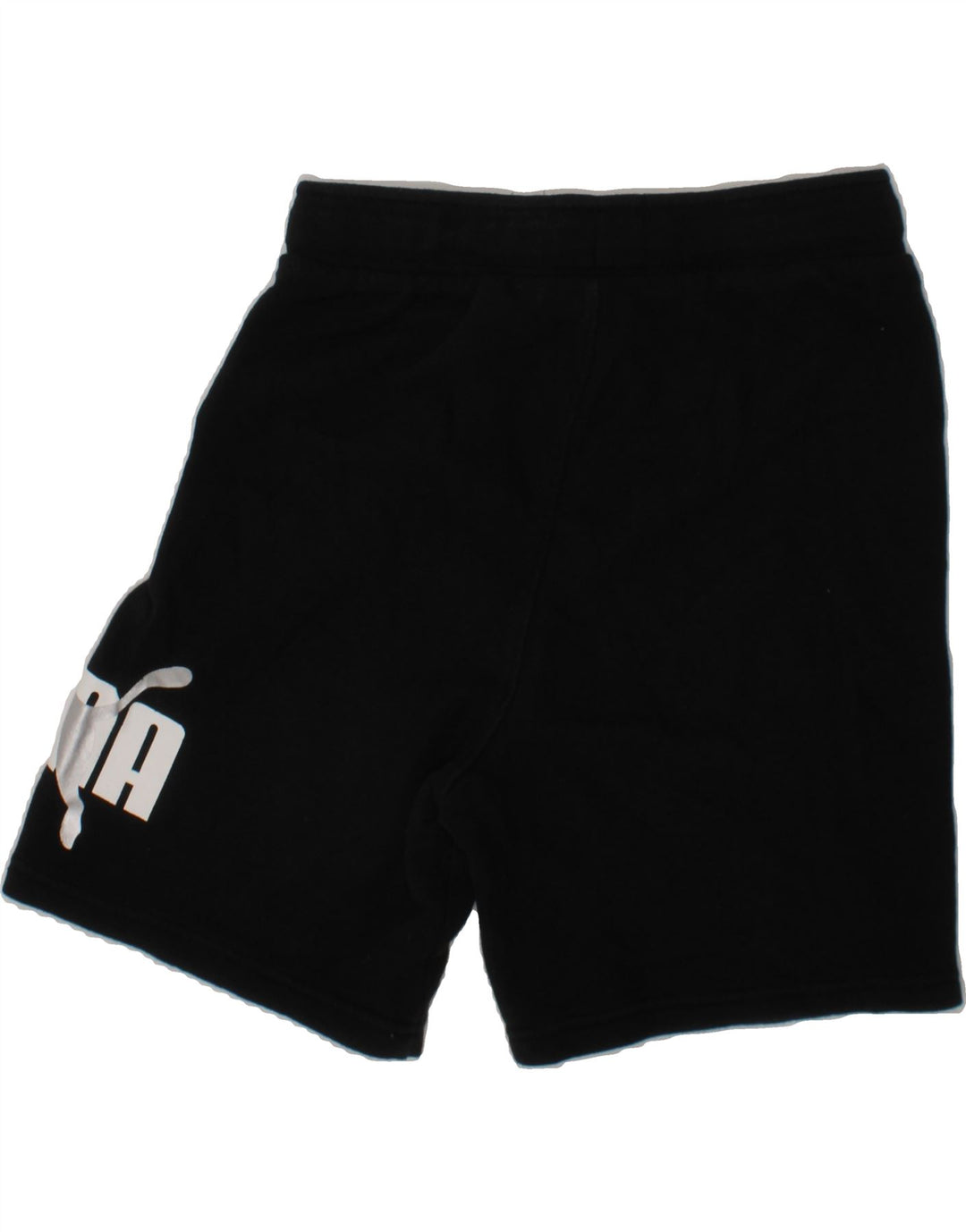 PUMA Boys Graphic Sport Shorts 7-8 Years Small Black Cotton Vintage Puma and Second-Hand Puma from Messina Hembry 