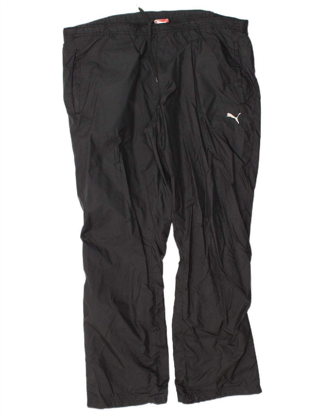 PUMA Mens Tracksuit Trousers Large  Black Nylon