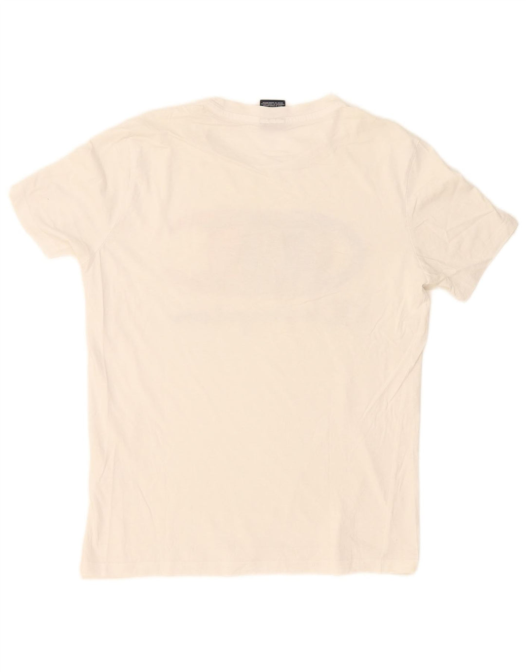 Champion Mens Graphic T-Shirt Top Small White