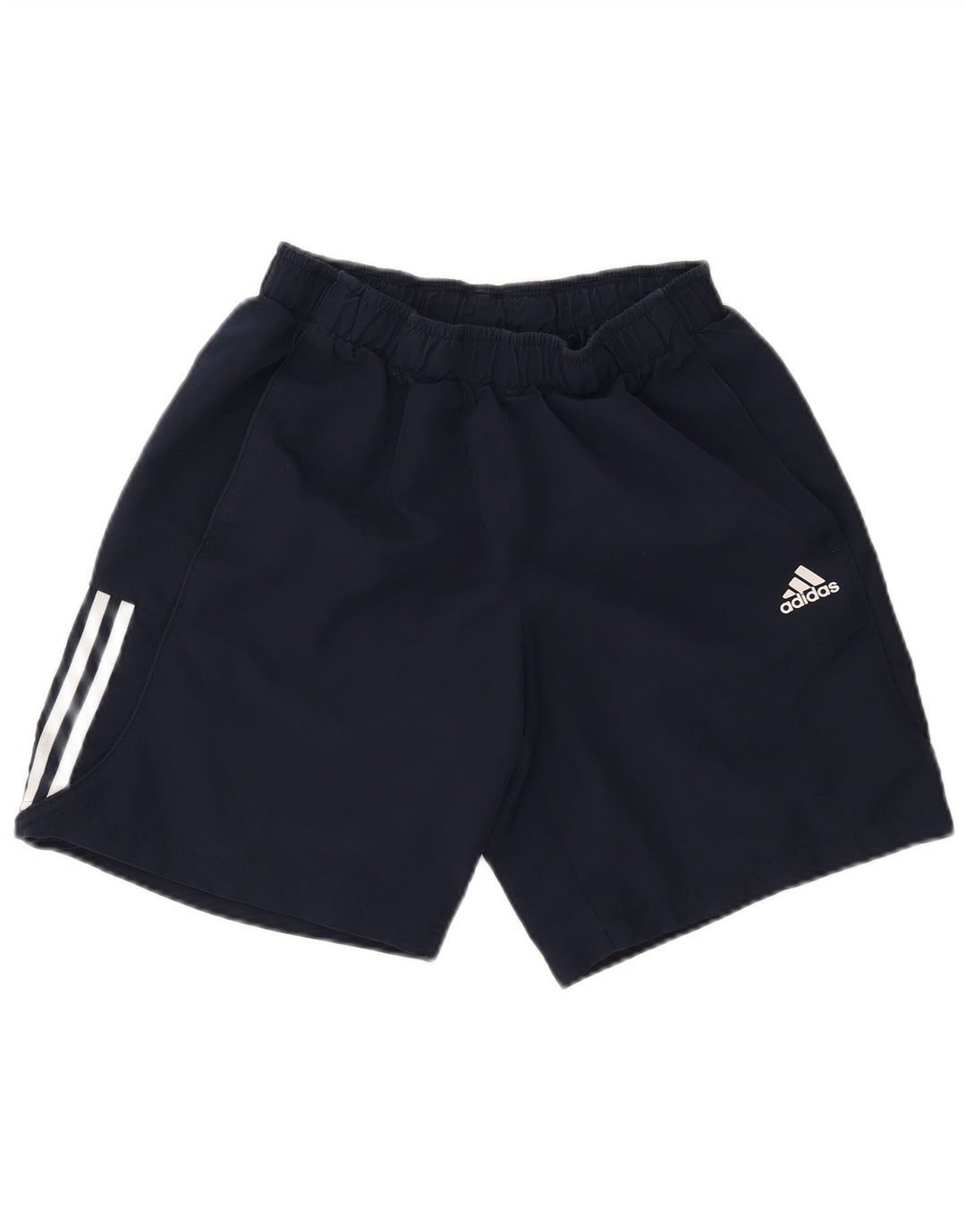 ADIDAS Mens Sport Shorts Medium Navy Blue Polyester