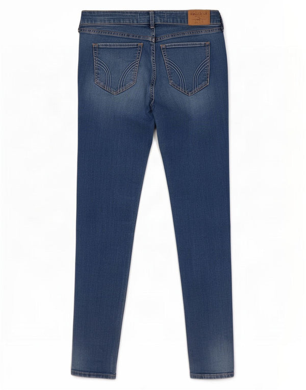 Hollister Womens Skinny Jeans US 7 Medium W28 L29 Blue Cotton