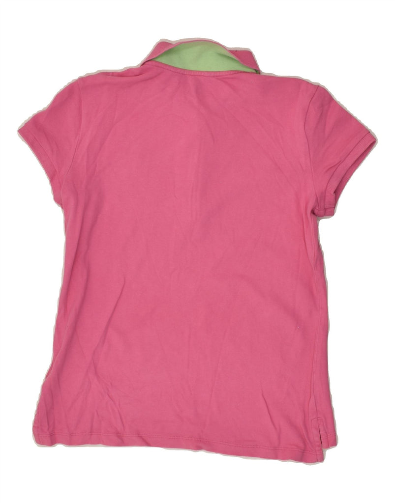 POLO RALPH LAUREN Girls Polo Shirt 12-13 Years Medium  Pink Cotton | Vintage Polo Ralph Lauren | Thrift | Second-Hand Polo Ralph Lauren | Used Clothing | Messina Hembry 