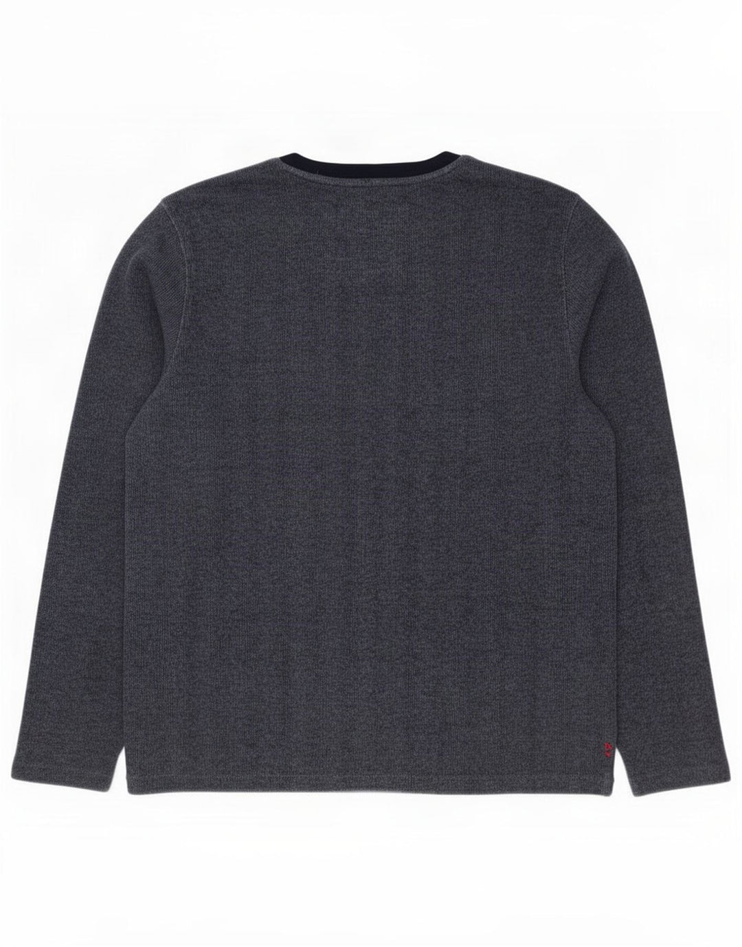 Fat Face Mens Top Long Sleeve Large Navy Blue Cotton