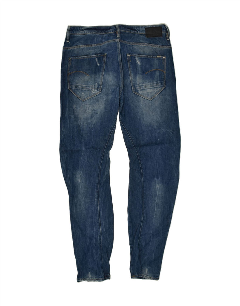 G-STAR Mens Distressed Banana Slim Jeans W30 L30  Blue | Vintage G-Star | Thrift | Second-Hand G-Star | Used Clothing | Messina Hembry 