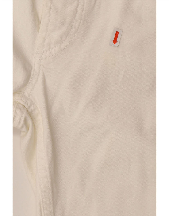 DOLCE & GABBANA Mens Straight Jeans W34 L32 White Cotton