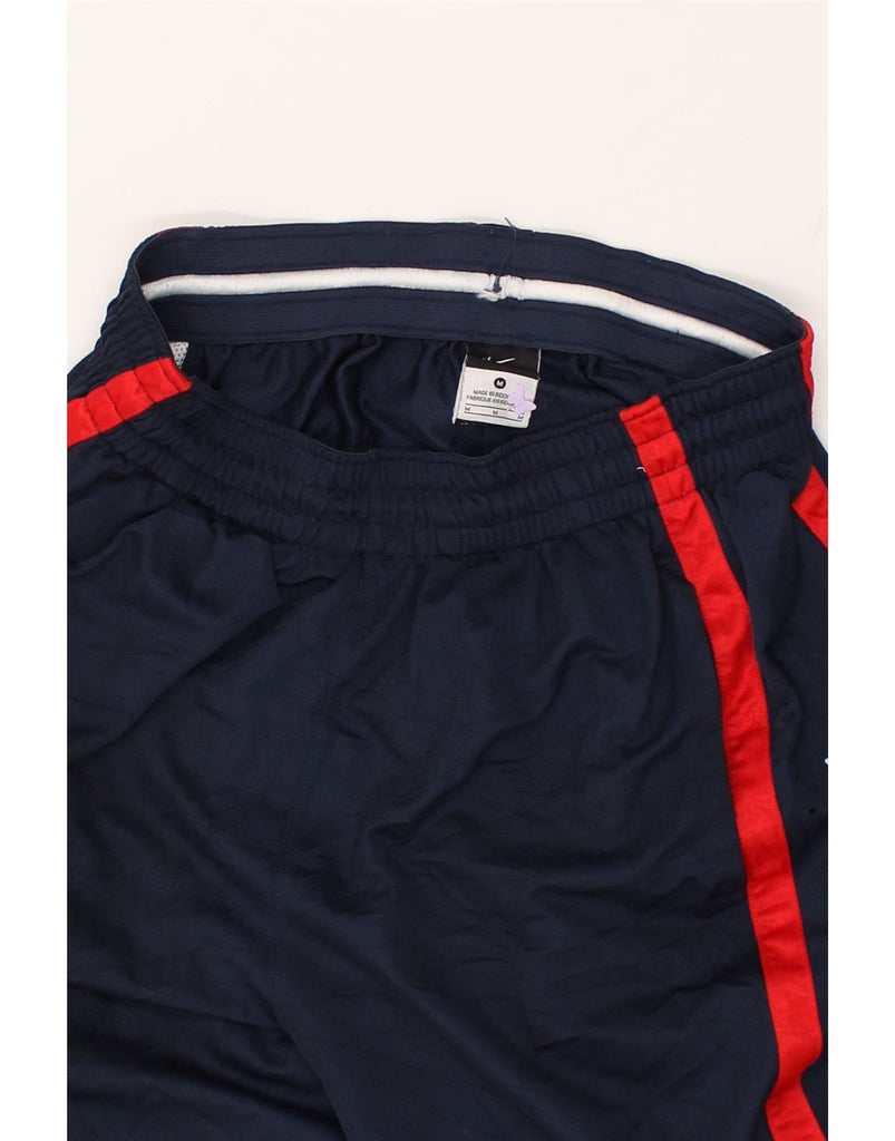 NIKE Mens Dri Fit Sport Shorts Medium Navy Blue Polyester | Vintage Nike | Thrift | Second-Hand Nike | Used Clothing | Messina Hembry 