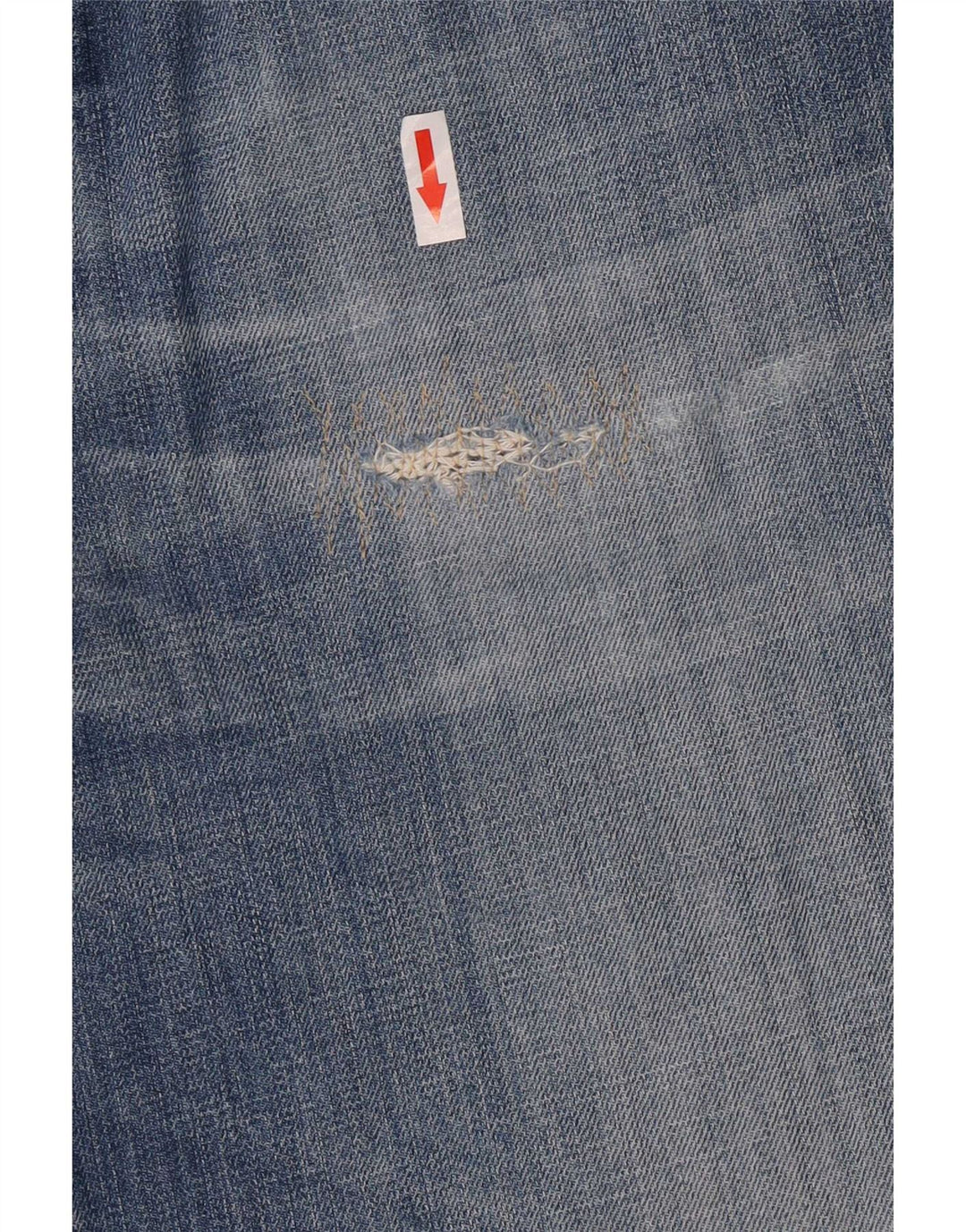 Armani Womens Straight Jeans W32 L30 Blue Cotton