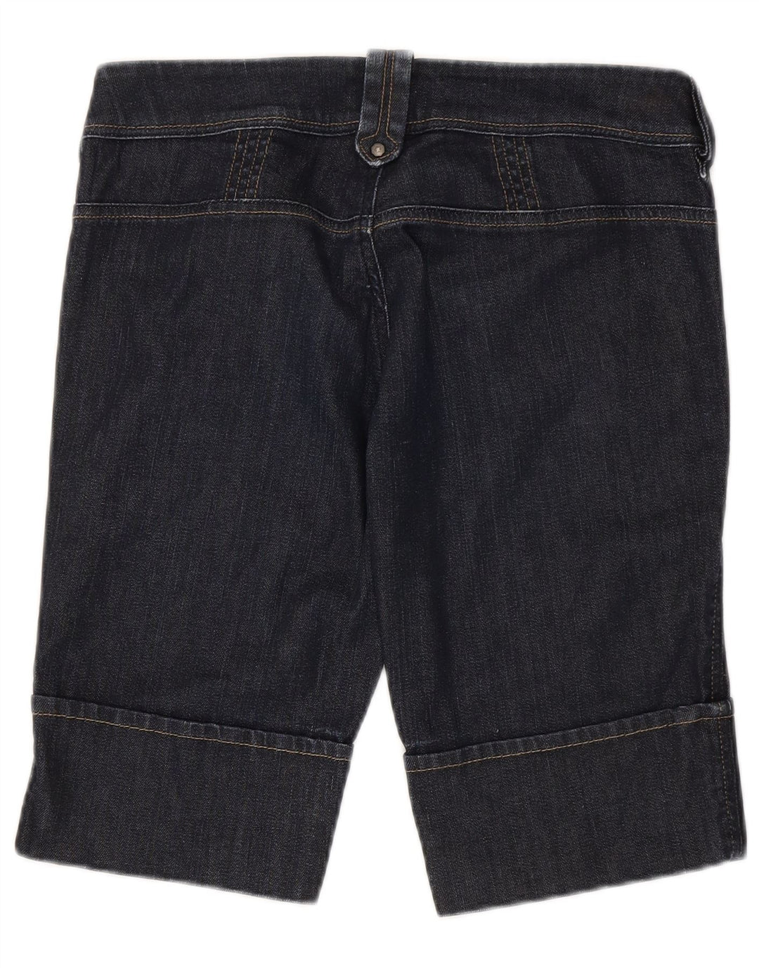 Diesel Womens Bermuda Denim Shorts W29 Medium Navy Blue Cotton