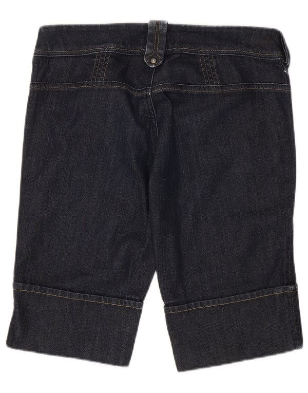Diesel Womens Bermuda Denim Shorts W29 Medium Navy Blue Cotton