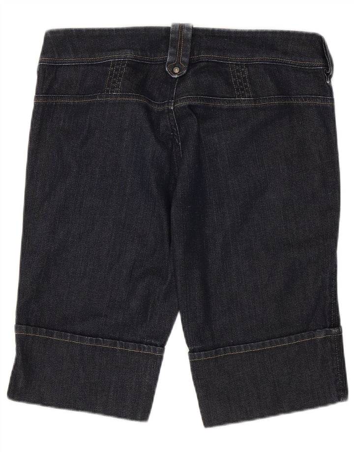 Diesel Womens Bermuda Denim Shorts W29 Medium Navy Blue Cotton