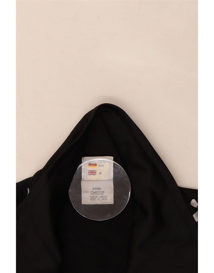 ARENA Mens Graphic Tracksuit Top Jacket Medium Black