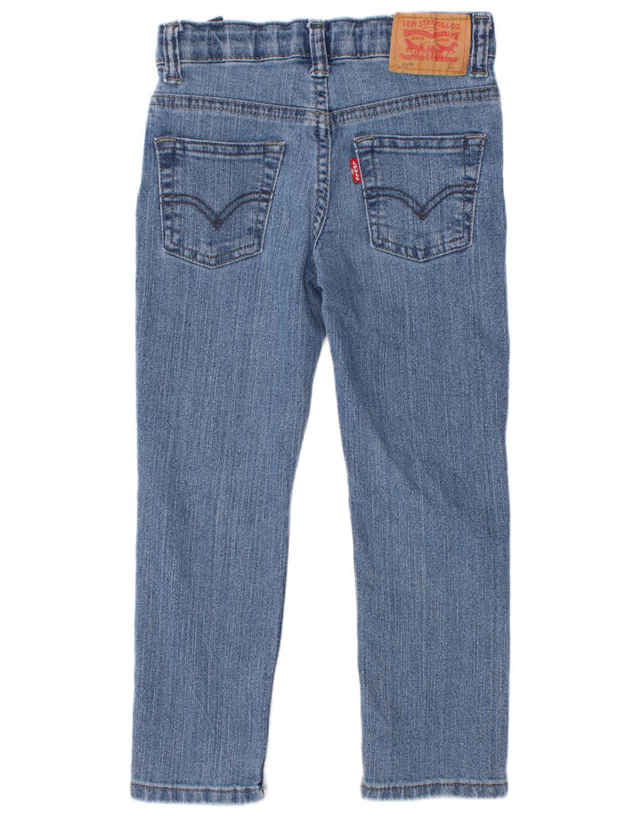 Levi's Boys 511 Slim Jeans 4-5 Years W22 L18 Blue Cotton