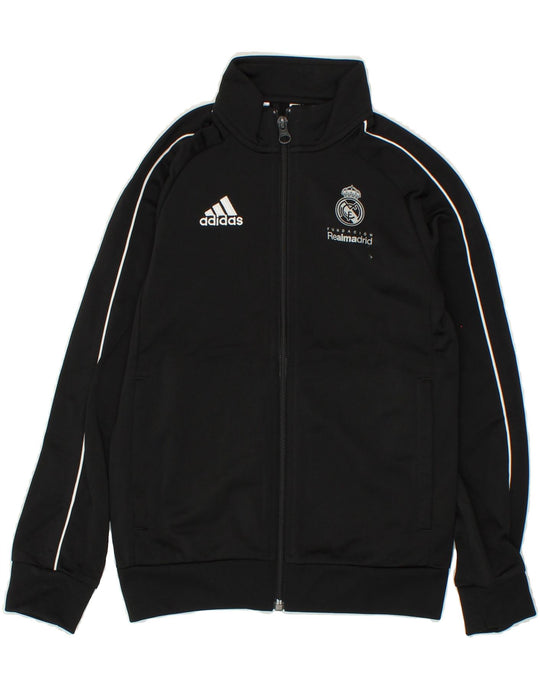 adidas Real Madrid ジャージ ブラック M 2002-03 Real Madrid adidas Track Jacket - 8/10 - (L/XL)