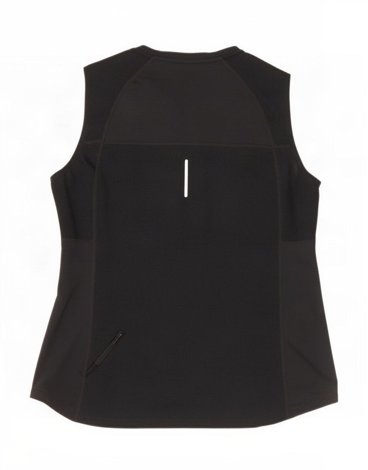 Nike Womens Dri Fit Vest Top UK 16 Large Black