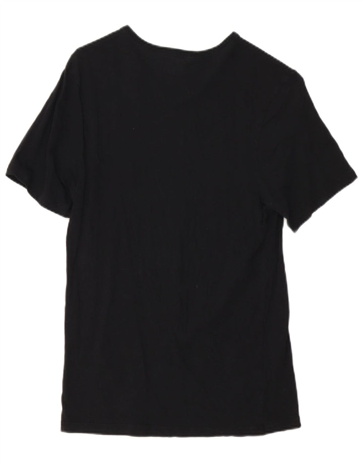 Hugo Boss Mens T-Shirt Top Small Black Cotton