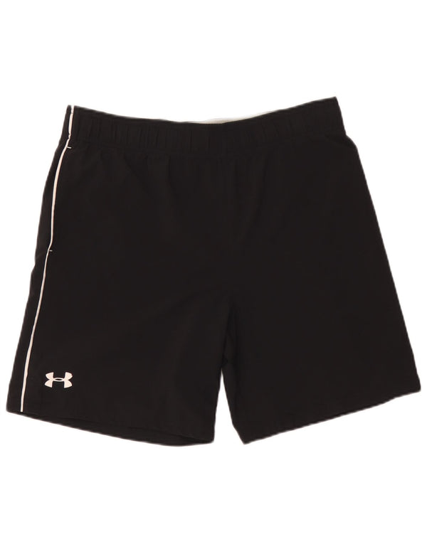 Under Armour Mens Graphic Sport Shorts Medium Black Polyester