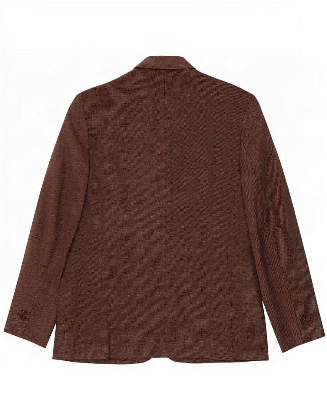 Marks & Spencer Womens 1 Button Blazer Jacket UK 20 2XL Brown Polyester