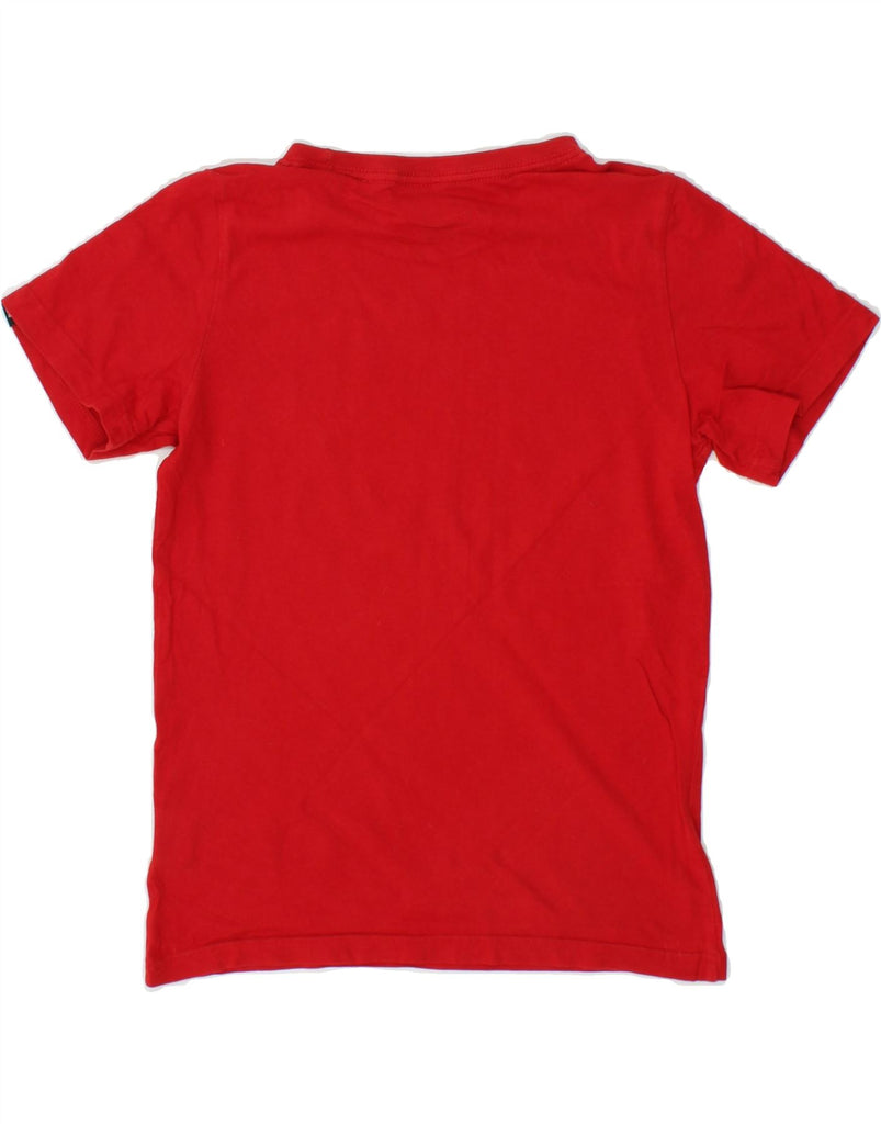 PUMA Boys Graphic T-Shirt Top 9-10 Years Red Cotton Vintage Puma and Second-Hand Puma from Messina Hembry 