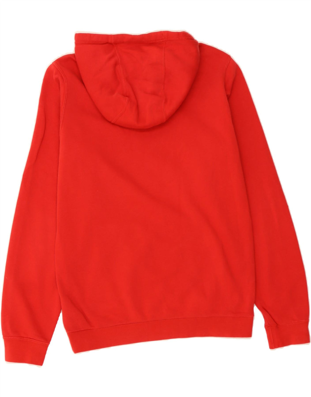 NIKE Mens Graphic Hoodie Jumper Small Red Cotton Vintage Nike and Second-Hand Nike from Messina Hembry 