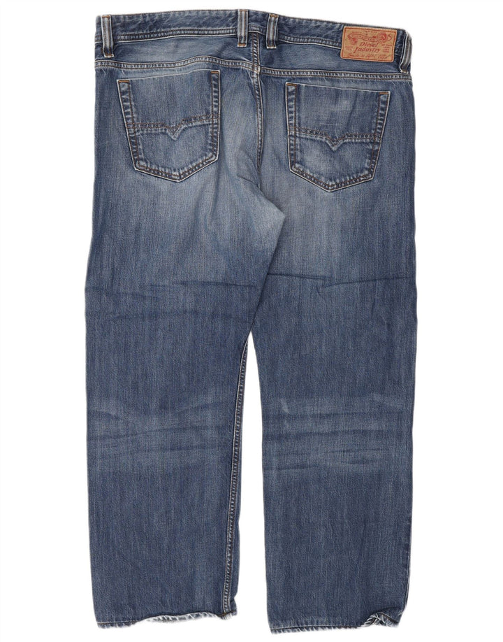 DIESEL Mens Viker Regular Straight Jeans W38 L27 Blue