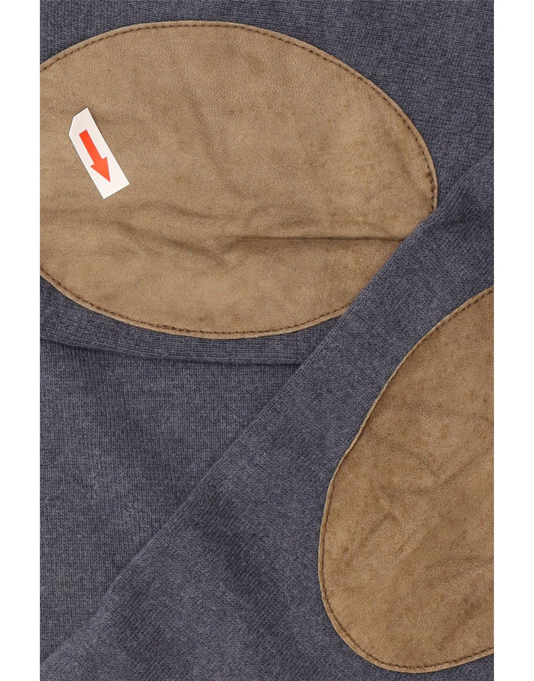 Massimo Dutti Mens Crew Neck Jumper Sweater Small Blue Cotton