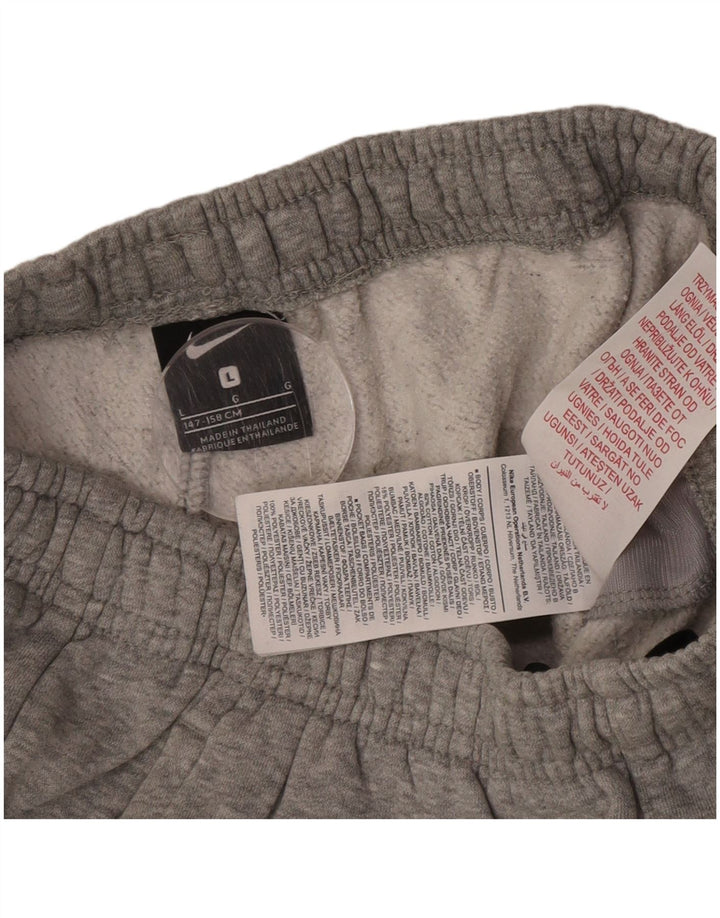 Nike Boys Sport Shorts 12-13 Years Large Grey Cotton