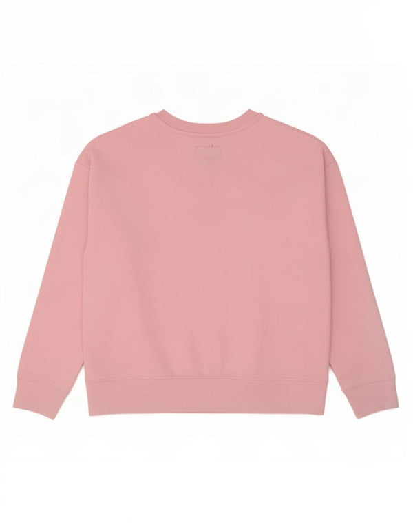 Jordan Girls Sweatshirt Jumper 13-14 Years XL Pink Cotton