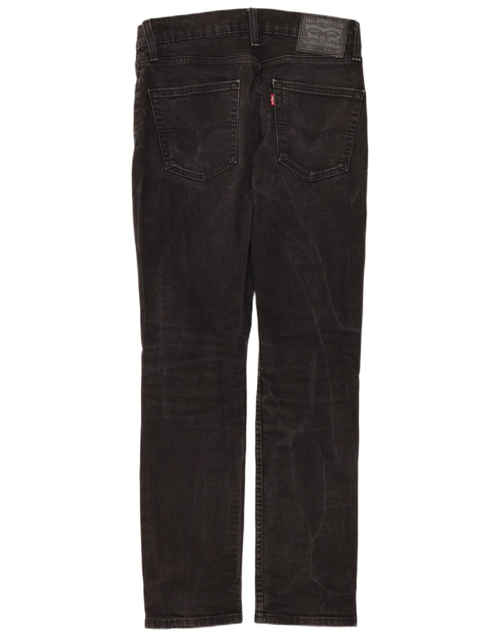 Levi's Mens 511 Slim Jeans W30 L32 Black Cotton