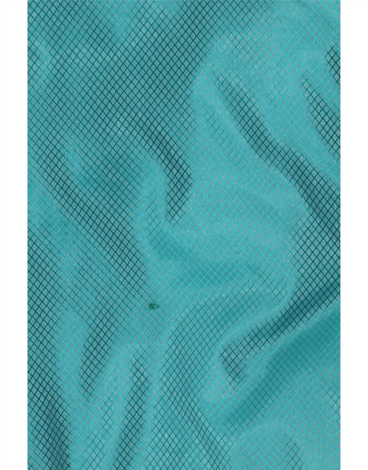 Rodeo Womens Hooded Oversized Windbreaker Coat IT 36 XS Blue