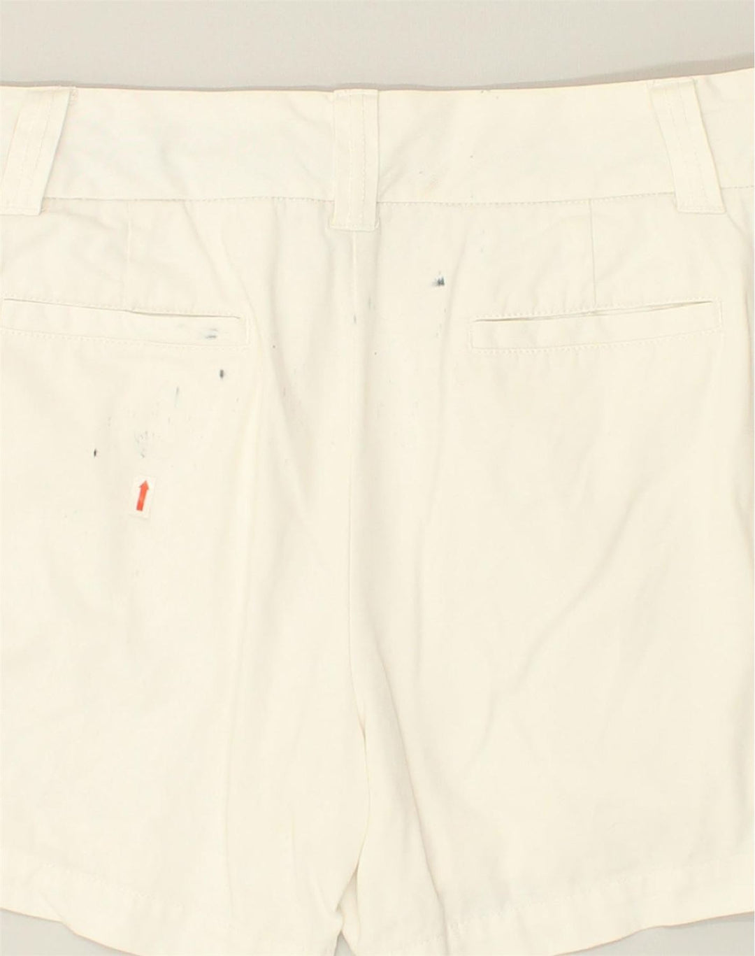 J. CREW Womens Chino Shorts US 12 Large W34 White Cotton | Vintage J. Crew | Thrift | Second-Hand J. Crew | Used Clothing | Messina Hembry 
