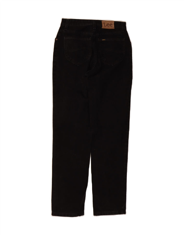 LEE Womens Tapered Jeans W28 L33 Black Cotton Vintage Lee and Second-Hand Lee from Messina Hembry 