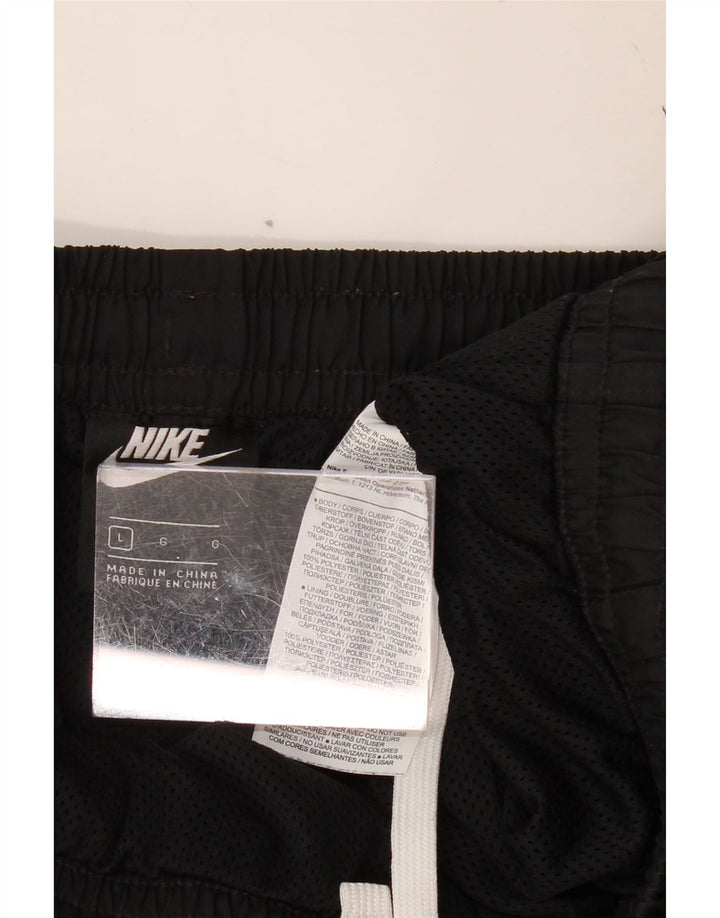 NIKE Mens Sport Shorts Large  Black Polyester