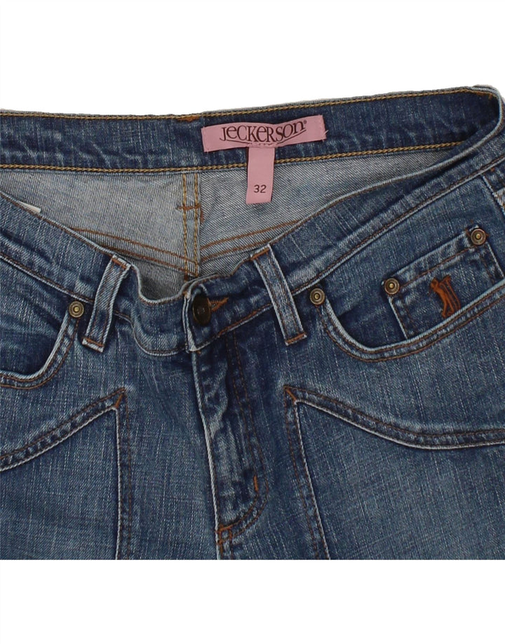 JECKERSON Womens Straight Jeans W32 L33 Blue Cotton Vintage Jeckerson and Second-Hand Jeckerson from Messina Hembry 