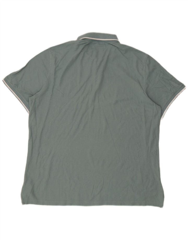 Penguin Mens Polo Shirt 2XL Green Cotton
