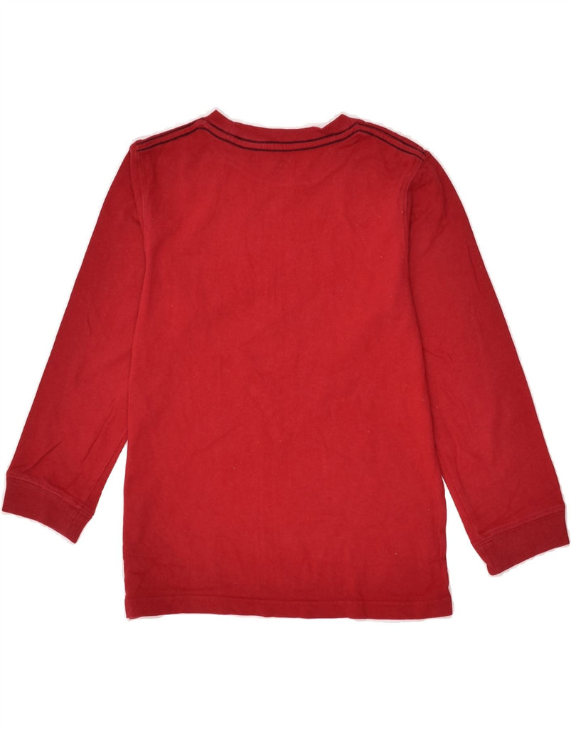 GAP Boys Graphic Top Long Sleeve 6-7 Years Red Cotton | Vintage Gap | Thrift | Second-Hand Gap | Used Clothing | Messina Hembry 