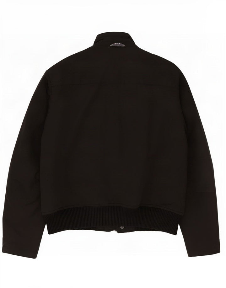 Brema Mens Bomber Jacket IT 50 Large Black Polyamide